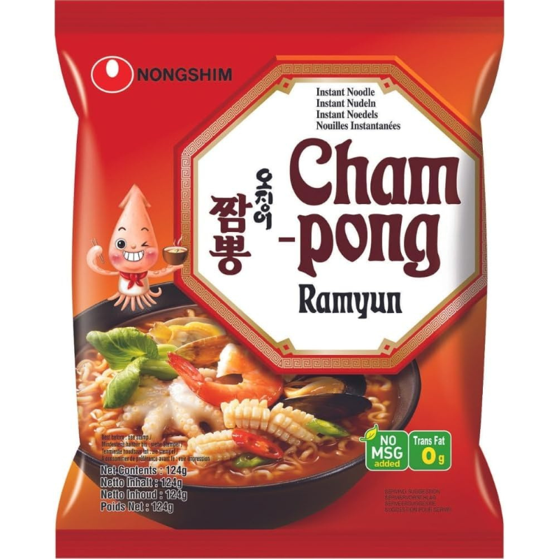 Mì Hải Sản Champong Nongshim 124Gr