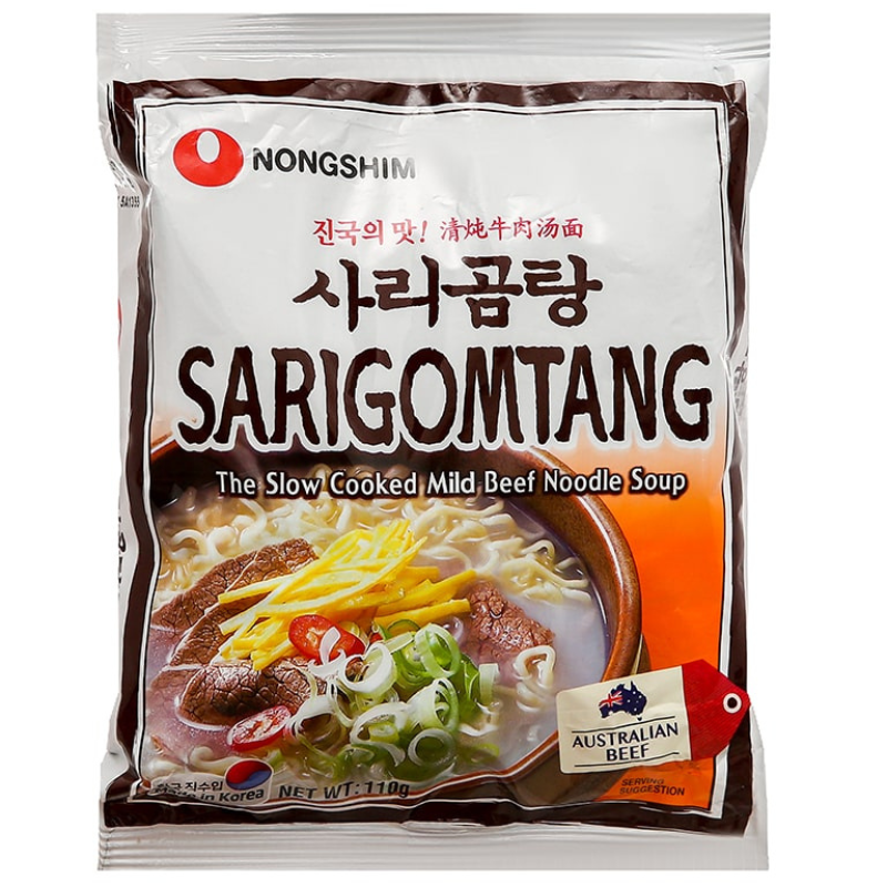 Mì Bò Nongshim Sarigomtang 110gr